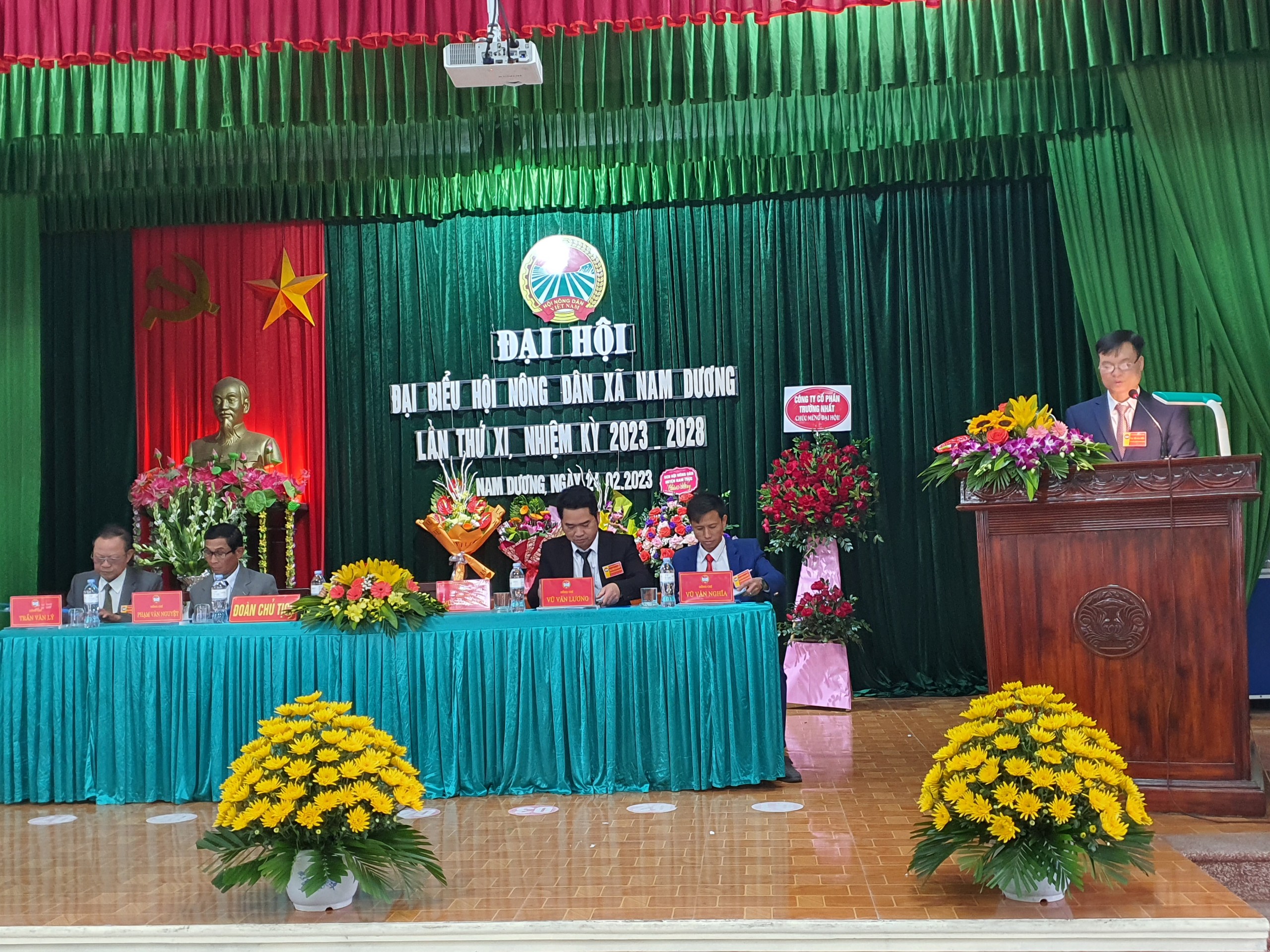 Bài phát biểu tại đại hội nông dân xã
